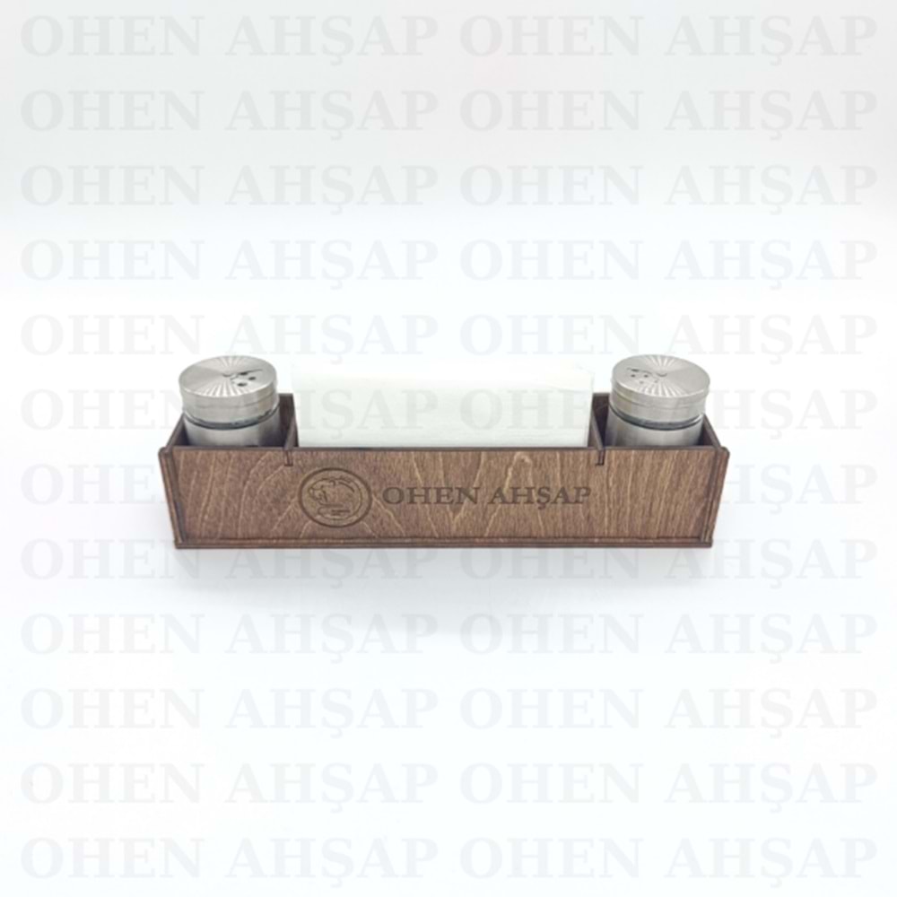 AHŞAP 2 BÖLMELİ PEÇETELİKLİ MENAJ TAKIMI MODEL 1