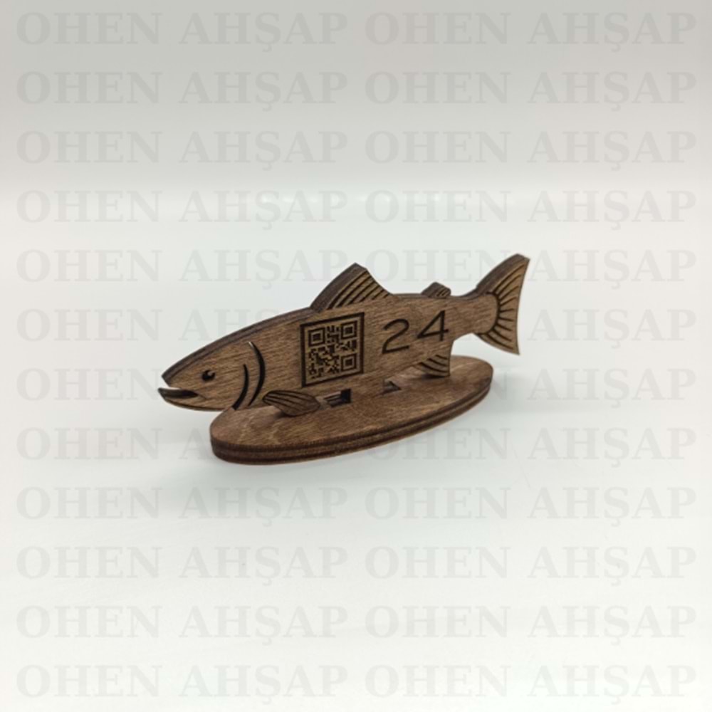 AHŞAP MASA NUMARASI MODELLERİ 3