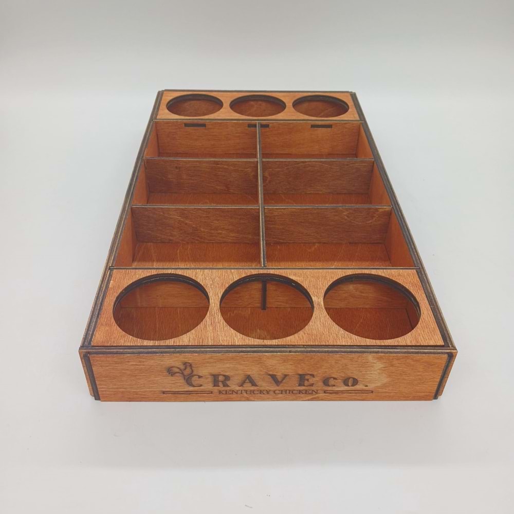 AHŞAP TATLI KAHVALTI SUNUM KASASI REFERANS 18