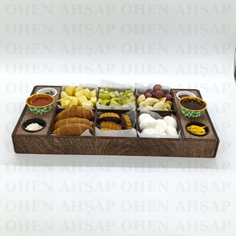 AHŞAP TATLI VE KAHVALTI KASASI MODEL 2