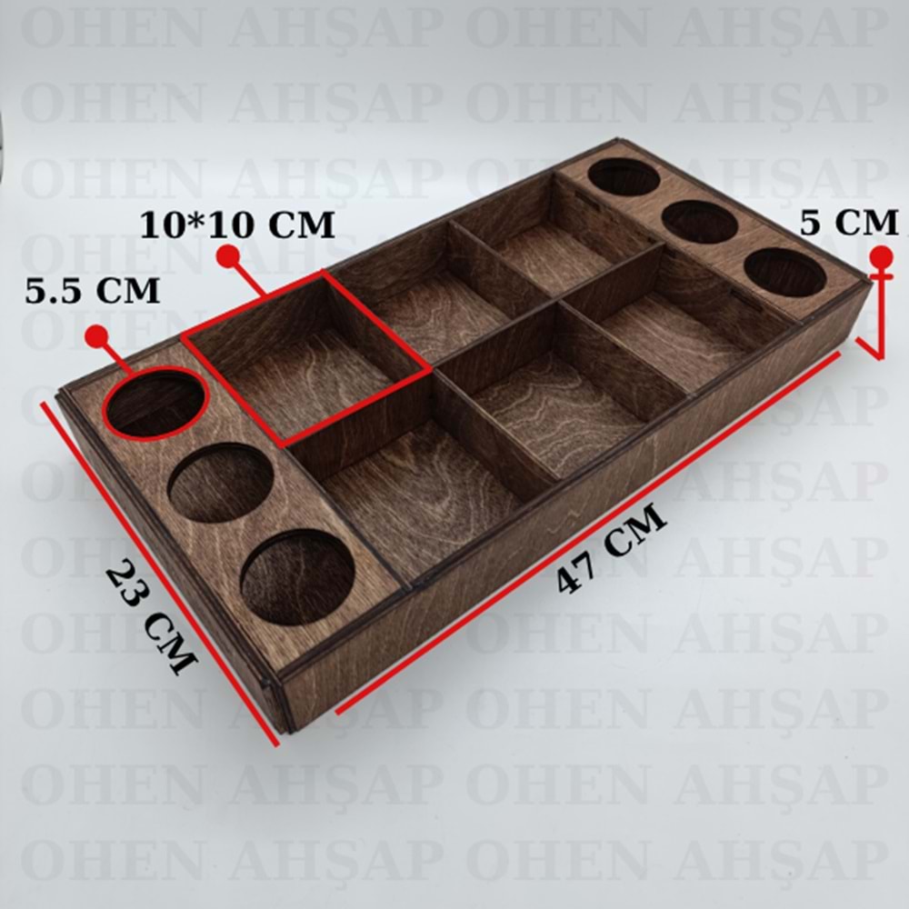 AHŞAP TATLI VE KAHVALTI KASASI MODEL 2