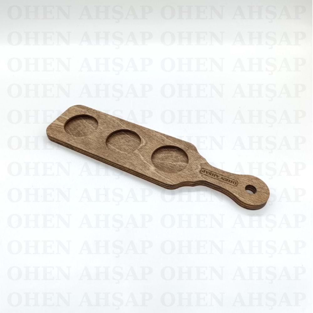 AHŞAP ÇAY KAHVE SOS KURUYEMİŞ SUNUMLUK MODEL 1