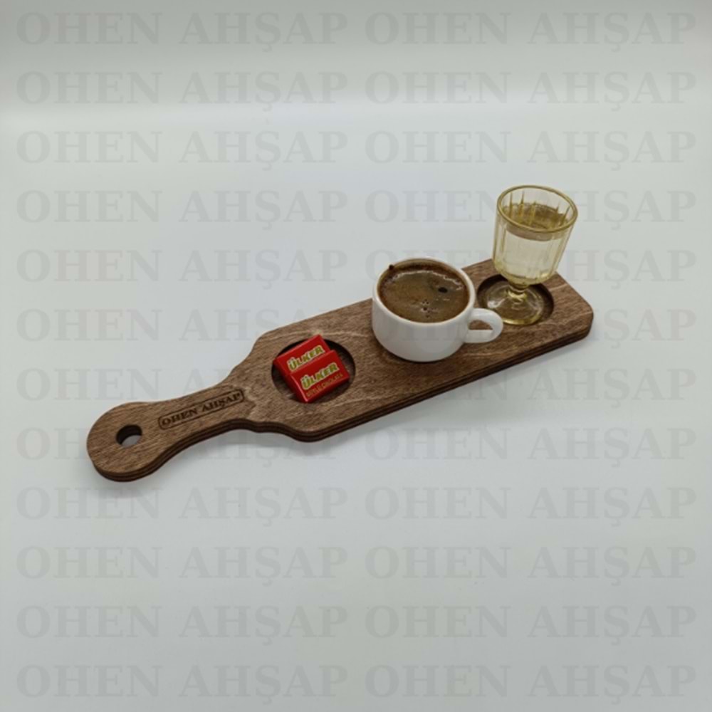AHŞAP ÇAY KAHVE SOS KURUYEMİŞ SUNUMLUK MODEL 1