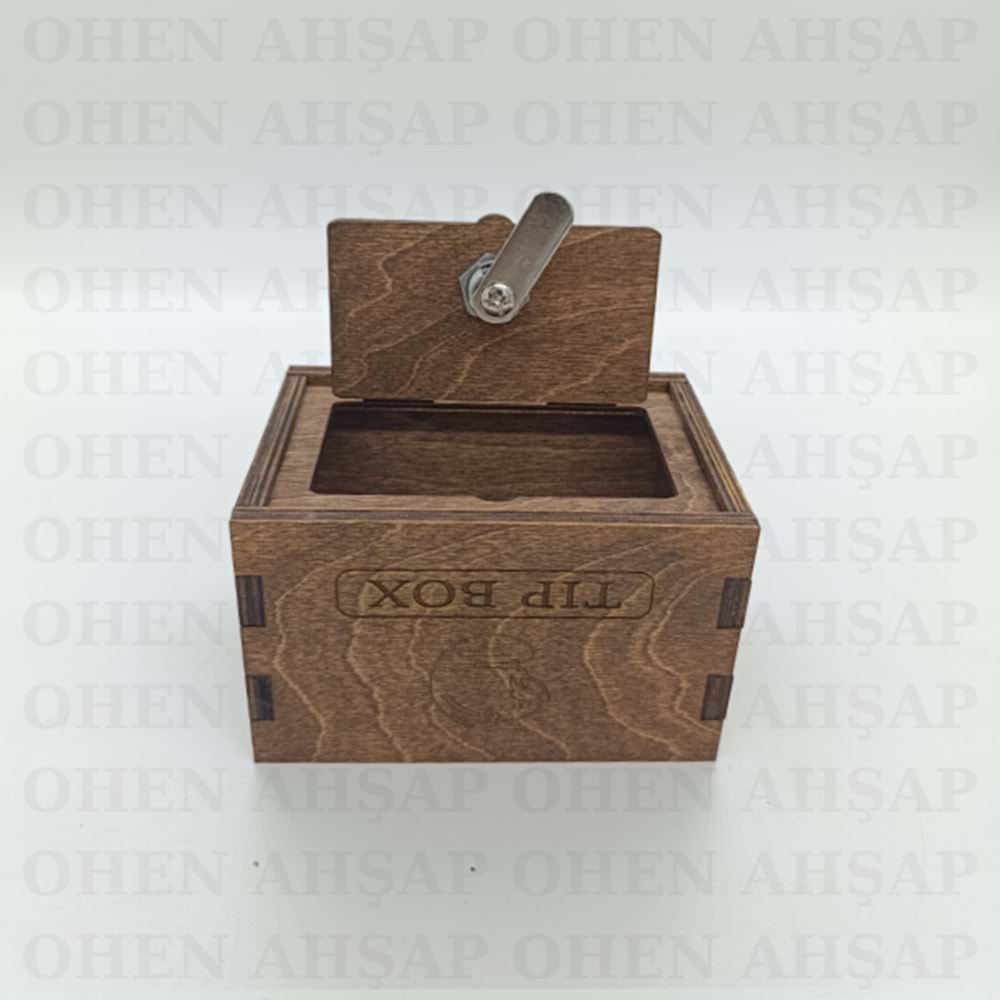 AHŞAP BAHŞİŞ KUTUSU MODEL 2 TIPBOX