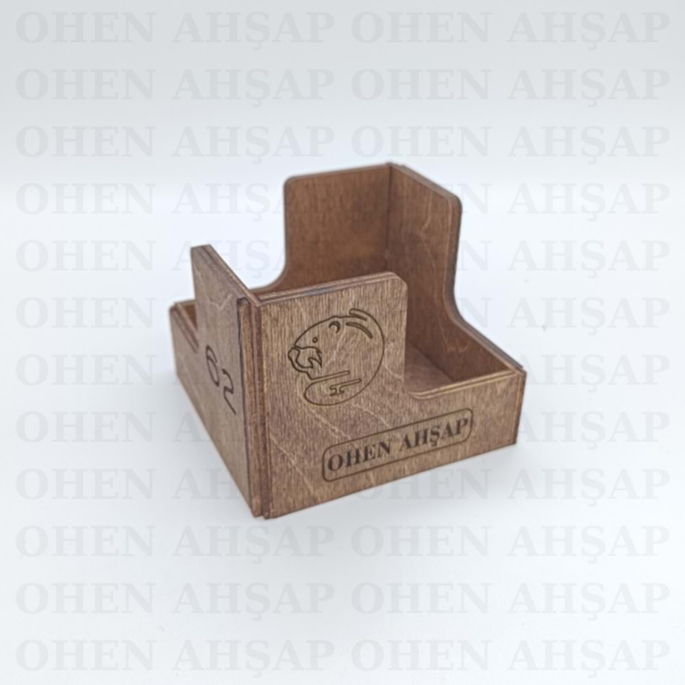 AHŞAP KARE PEÇETELİK MODEL 1