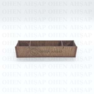 AHŞAP 2 BÖLMELİ PEÇETELİKLİ MENAJ TAKIMI MODEL 1