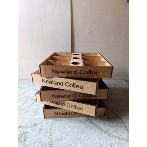 AHŞAP TATLI KAHVALTI SUNUM KASASI REFERANS 16