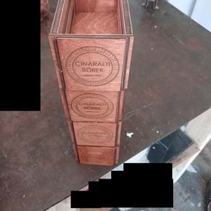 AHŞAP GARSON KATLAMA KARE PEÇETELİK REFERANS 25