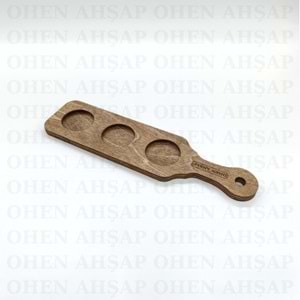AHŞAP ÇAY KAHVE SOS KURUYEMİŞ SUNUMLUK MODEL 1