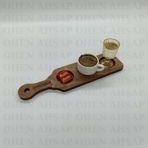 AHŞAP ÇAY KAHVE SOS KURUYEMİŞ SUNUMLUK MODEL 1