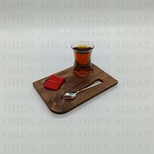 AHŞAP ÇAY KAHVE SOS KURUYEMİŞ SUNUMLUK MODEL 3