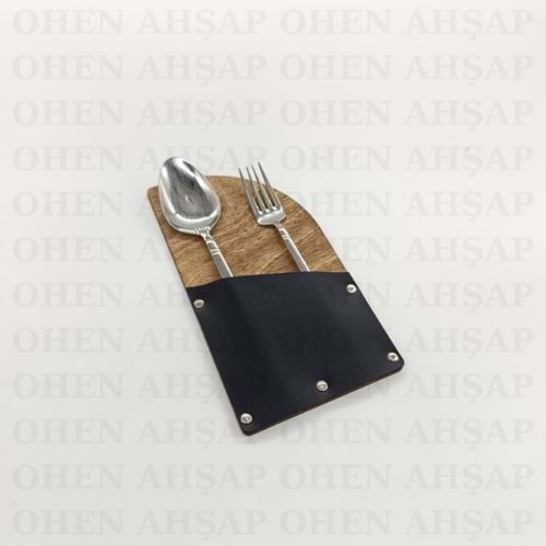 AHŞAP ÇATAL KAŞIK BIÇAK SERVİS MODEL 3