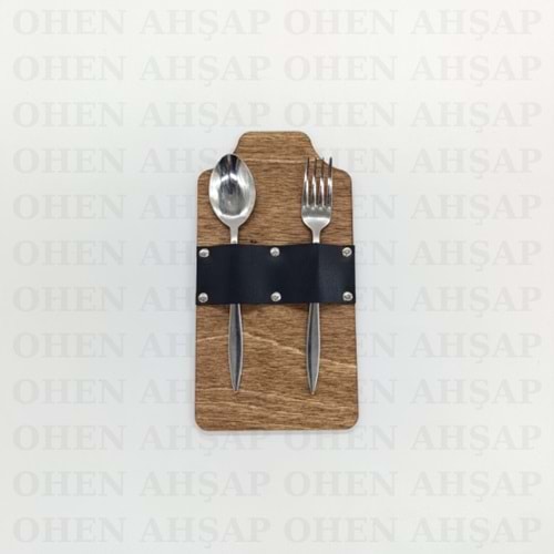 AHŞAP ÇATAL KAŞIK BIÇAK SERVİS MODEL 4