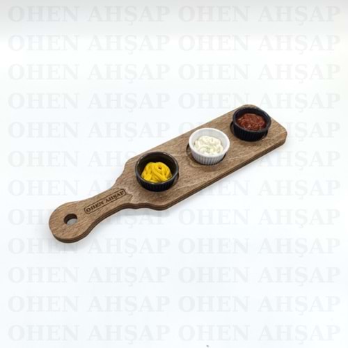 AHŞAP ÇAY KAHVE SOS KURUYEMİŞ SUNUMLUK MODEL 1