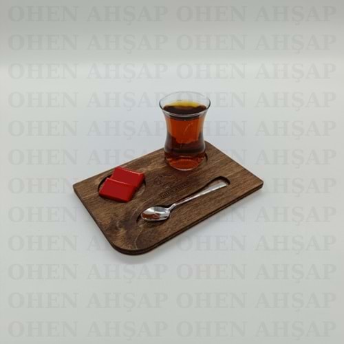 AHŞAP ÇAY KAHVE SOS KURUYEMİŞ SUNUMLUK MODEL 3