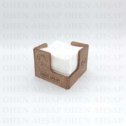 AHŞAP KARE PEÇETELİK MODEL 1