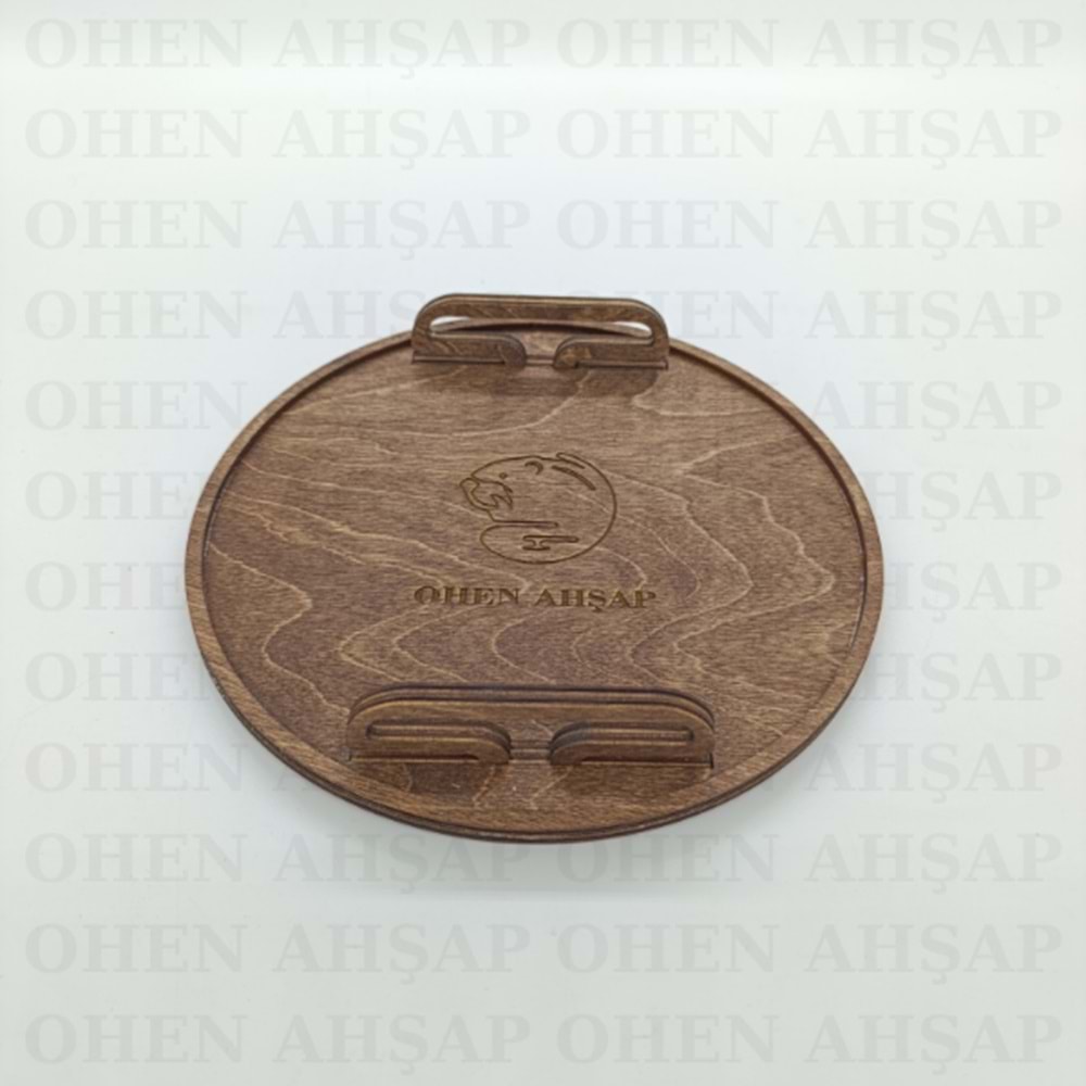 AHŞAP ÇAY KAHVE SUNUM TEPSİSİ MODEL 2